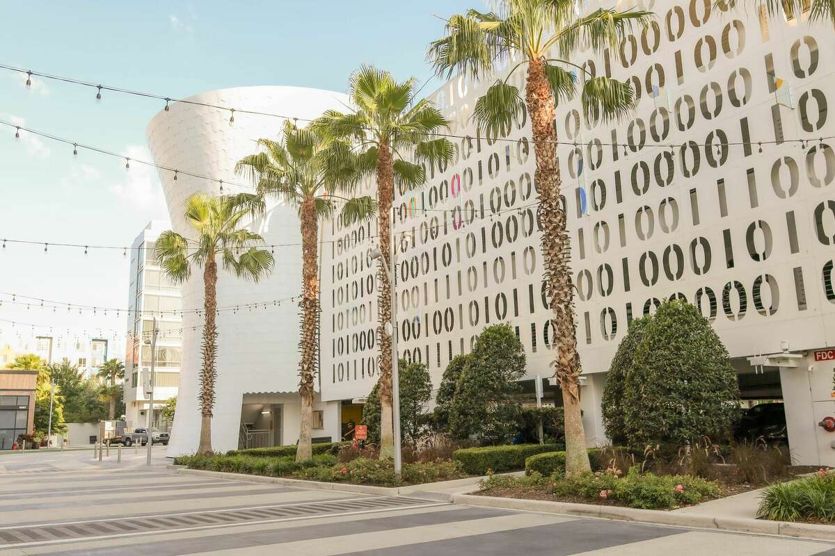 A view of the Lake Nona town center in Florida.