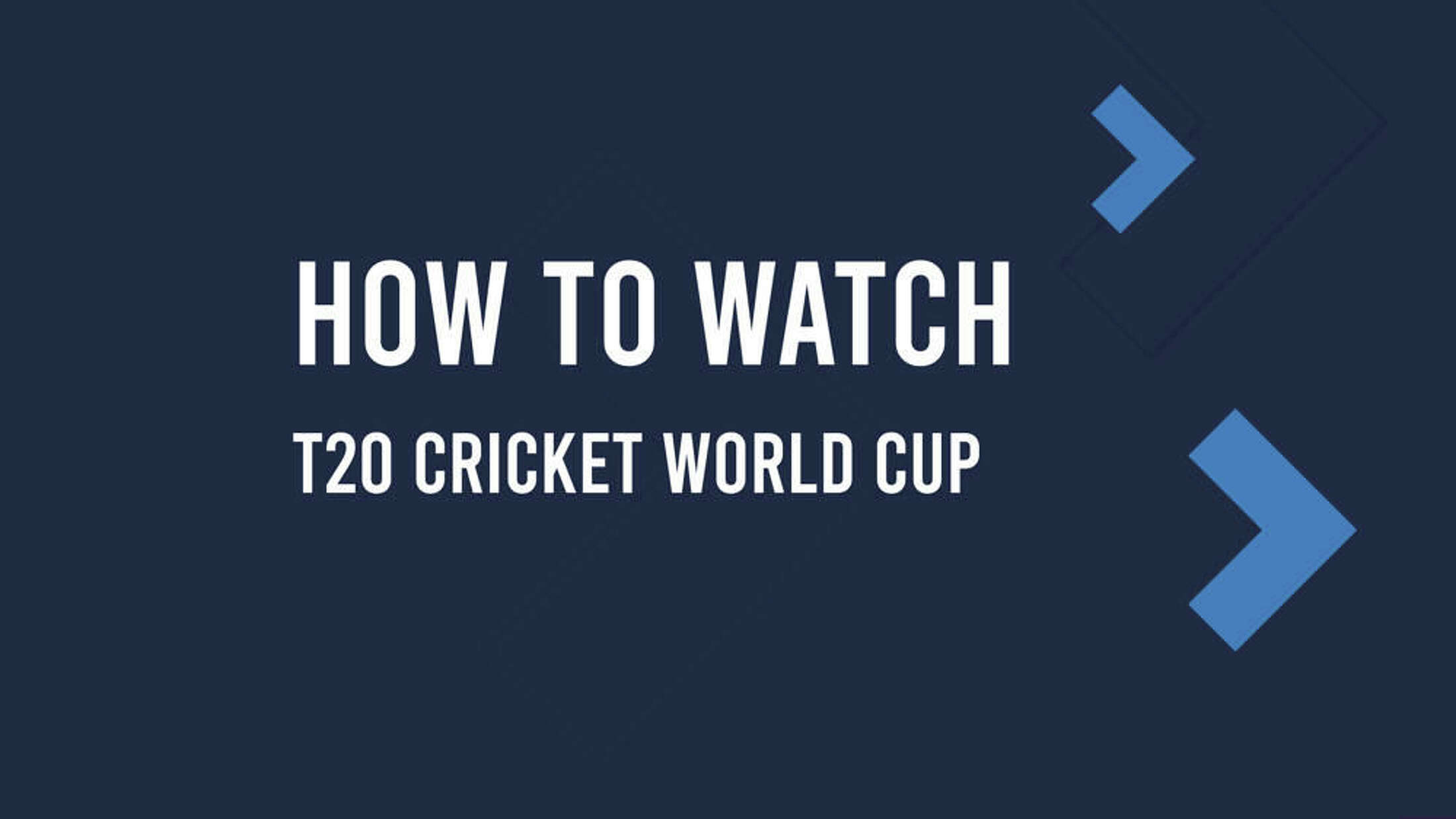 How to Watch the 2024 Cricket T20 World Cup Live in the USA June 20