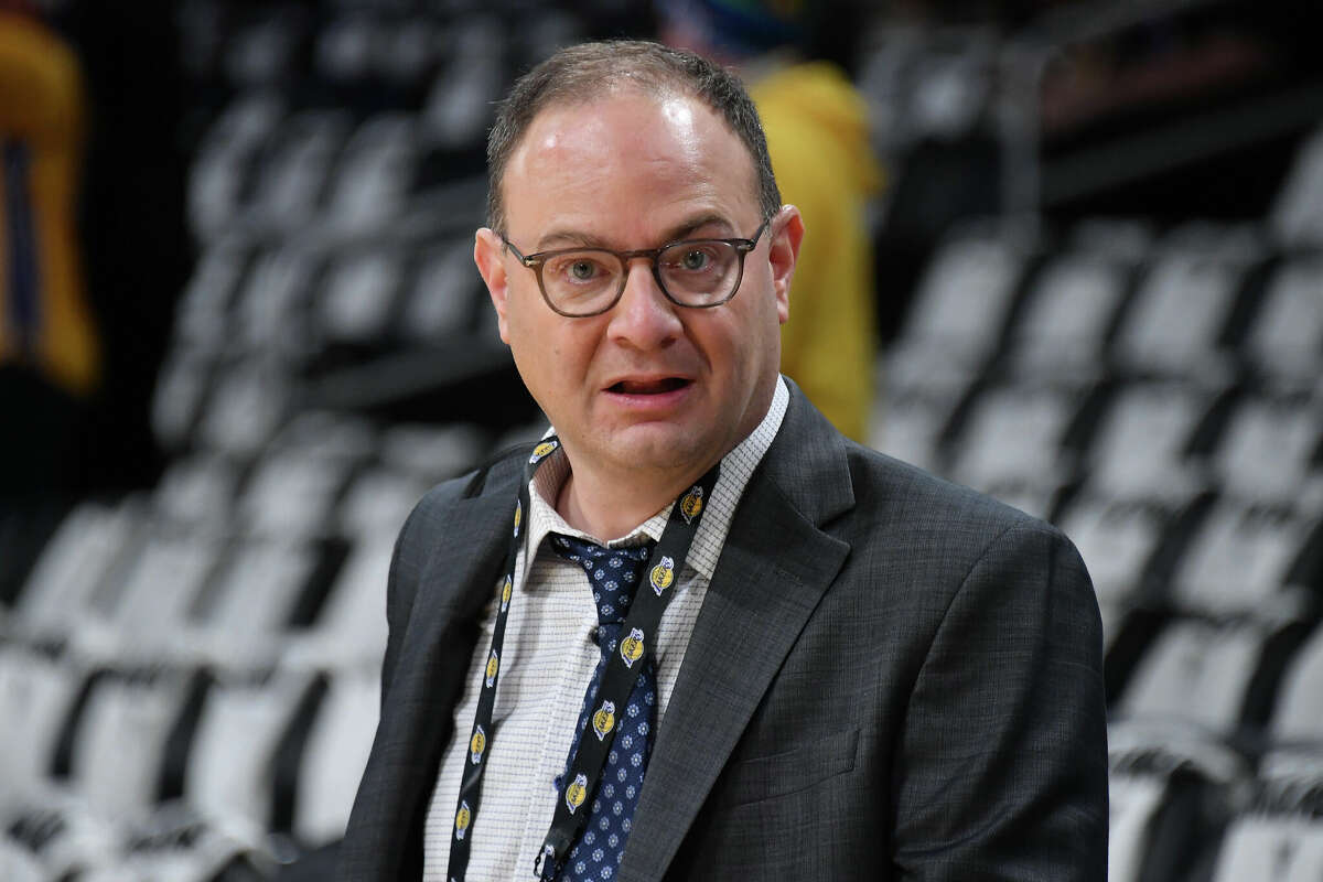 Adrian Wojnarowski attends a basketball game between the Los Angeles Lakers and the Boston Celtics at Crypto.com Arena on December 25, 2023 in Los Angeles, California. NOTE TO USER: User expressly acknowledges and agrees that, by downloading and or using this photograph, User is consenting to the terms and conditions of the Getty Images License Agreement. (Photo by Allen Berezovsky/Getty Images)