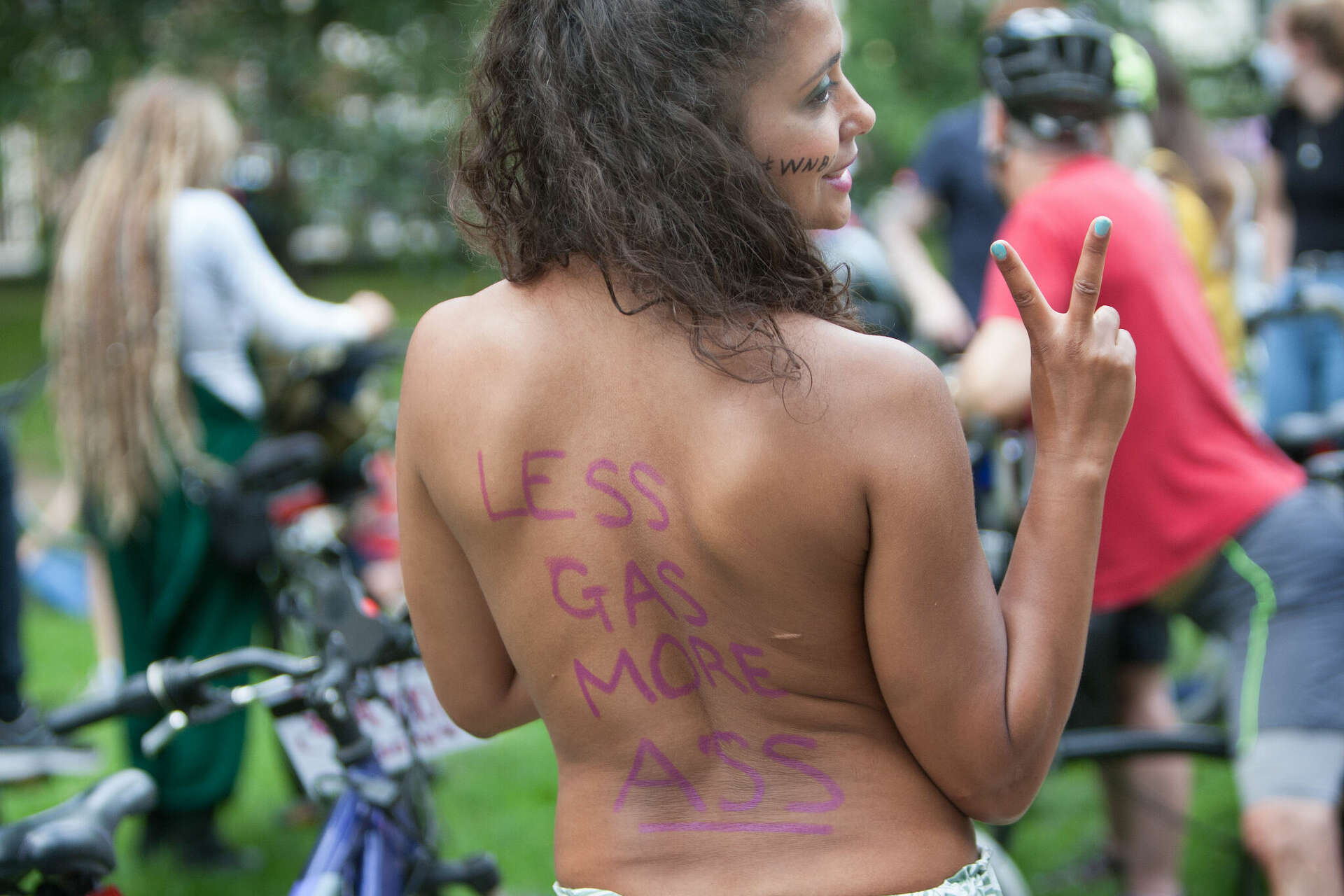 Austin named best Texas city for naked bike riding