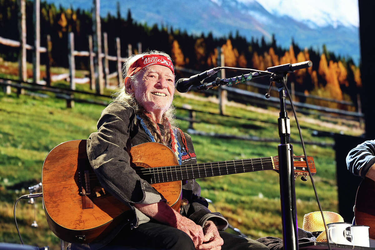 Willie Nelson performs in concert during Farm Aid at Coastal Credit Union Music Park at Walnut Creek on September 24, 2022 in Raleigh, N.C.