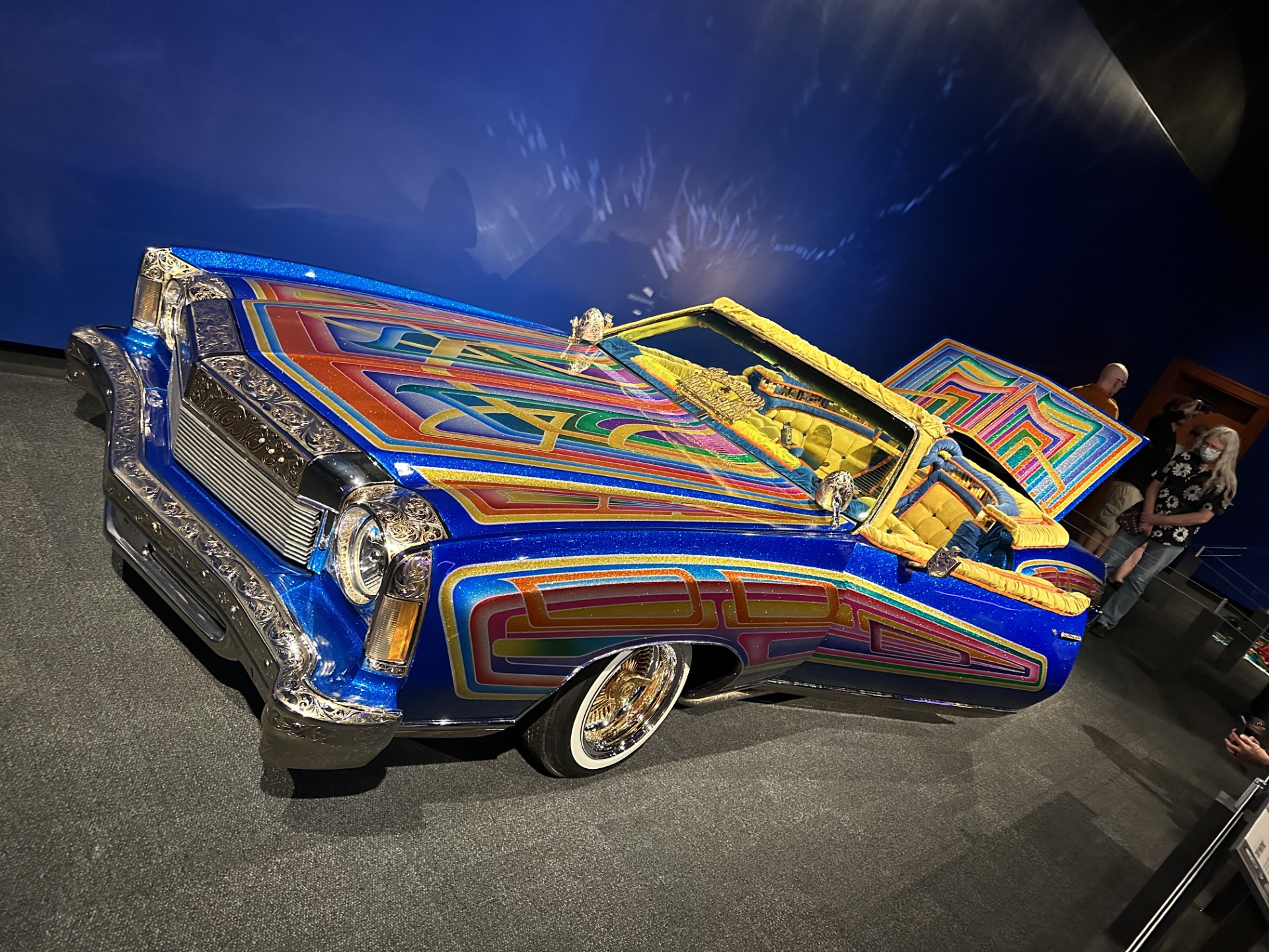 TMO559 1960 monte carloレーシングジオラマ　LLEDO Laredoan's Monte Carlo on display at Bullock TX State History Museum