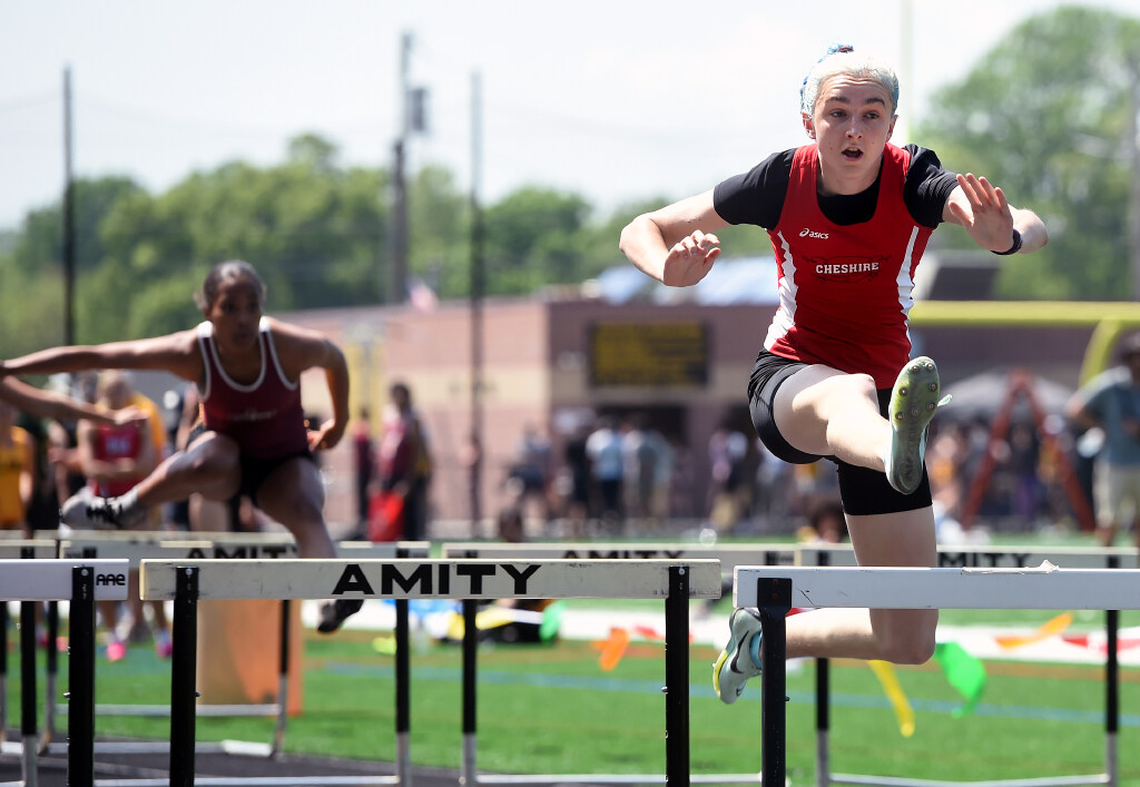 Cheshire High School's Squirrel Lanz wins CIAC Heptathlon