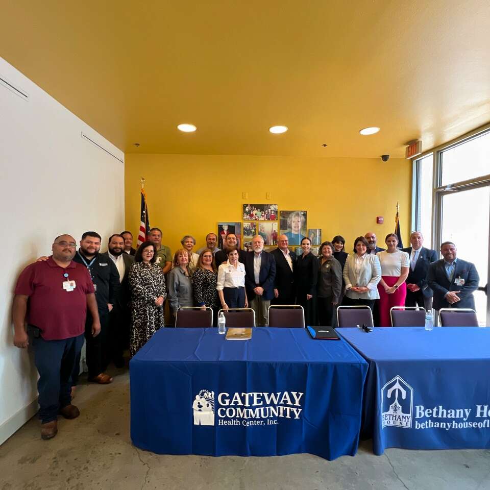Gateway and Bethany House unveil Laredo homeless health program