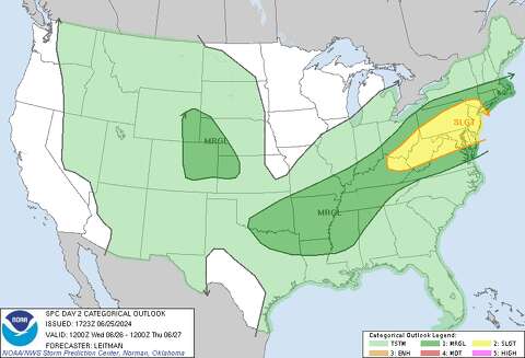 Connecticut weather forecast: Severe thunderstorms possible late