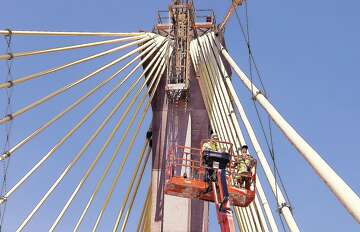 Clark Bridge undergoes crucial inspection, leading to lane closure