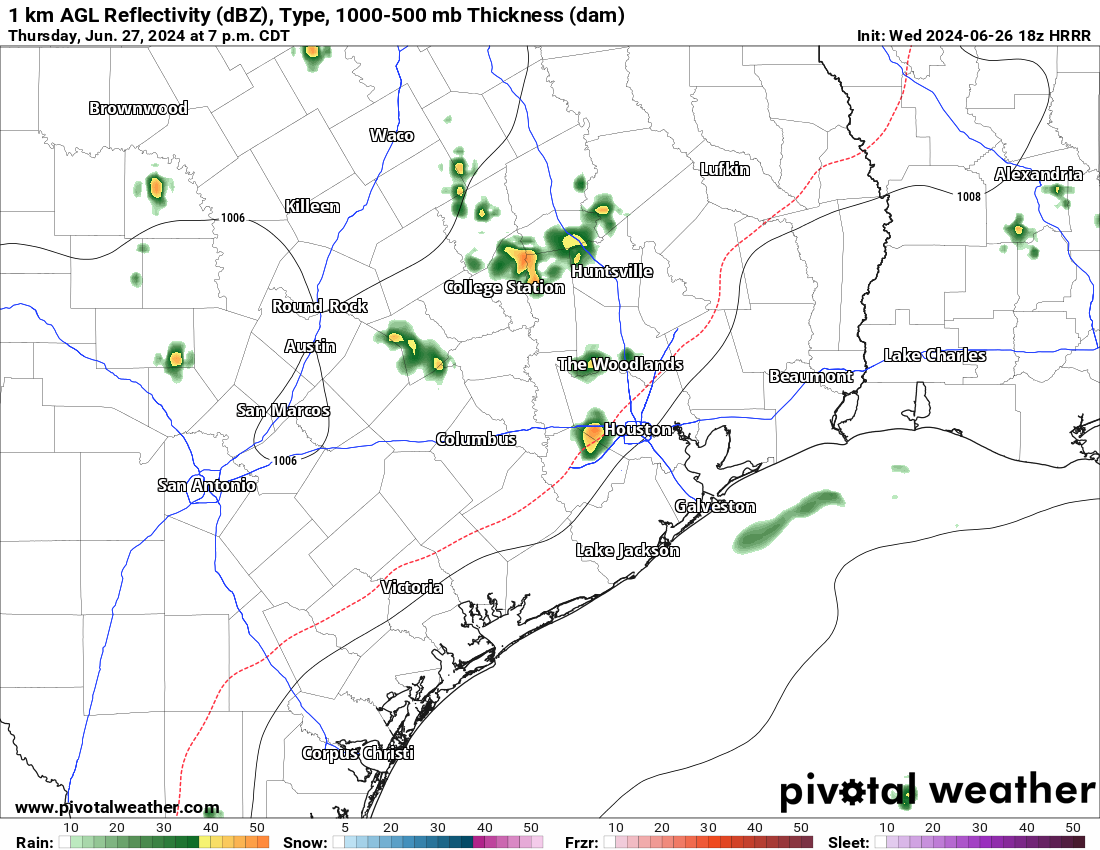 Any isolated storms in South Texas today? Here's our chances.