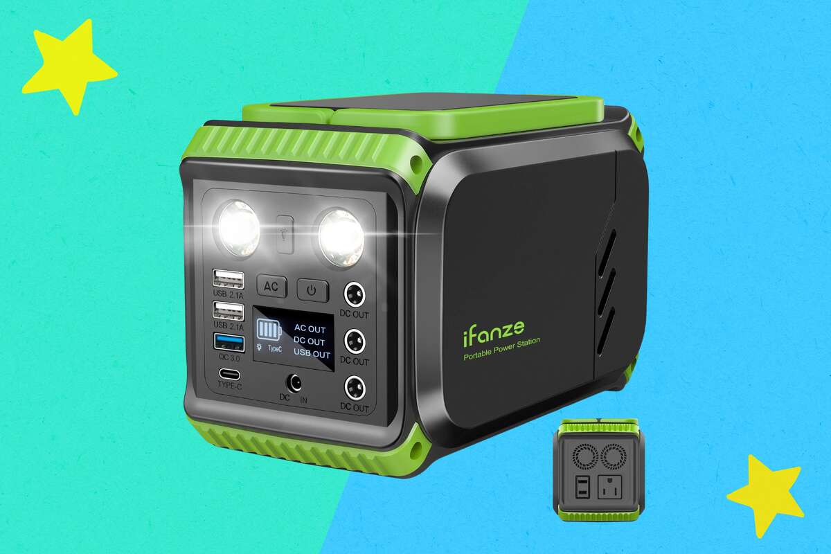 Save the day during power outages and camping trips with this portable power station, which users say can power up everything from phones and fan to CPAP machines and mini-fridges.