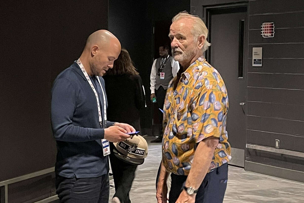 Bill Murray, father of UConn assistant coach, spotted at NBA Draft