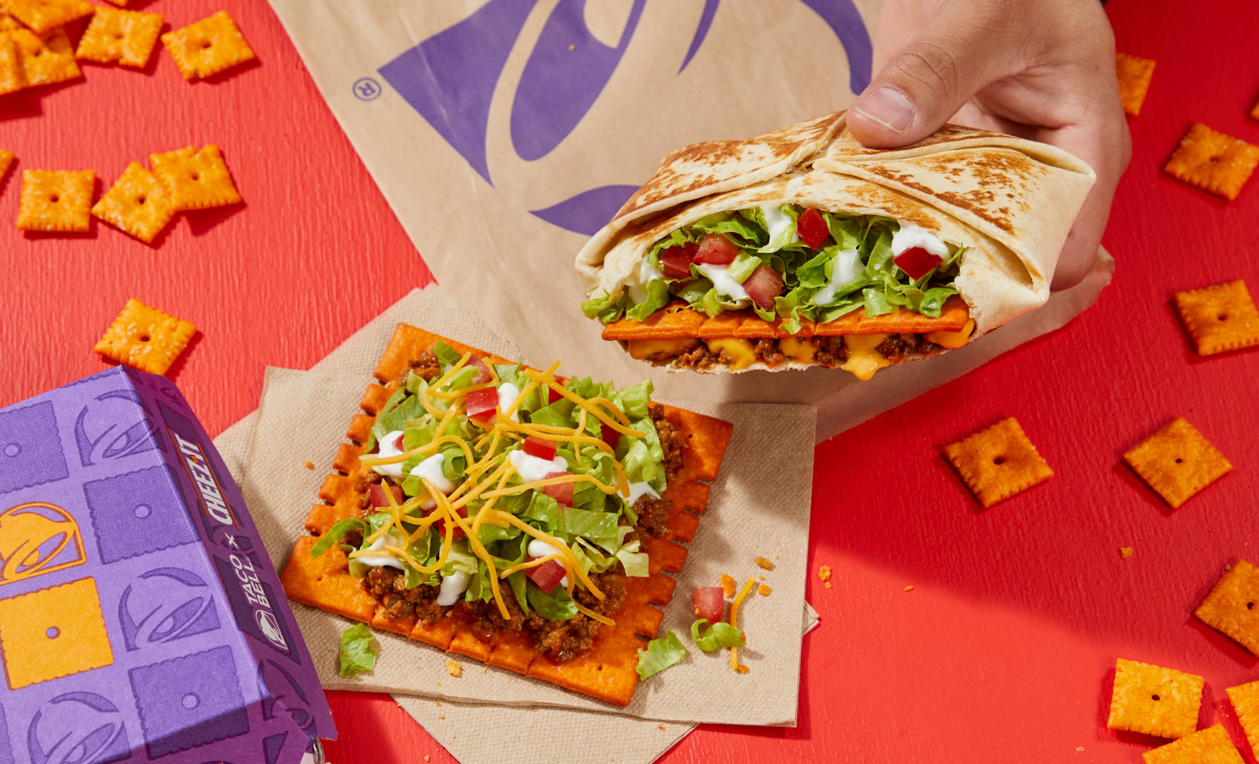 Taco Bell's Big Cheez-It Crunchwrap Supreme is a fast food atrocity