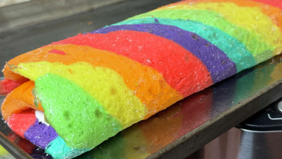 Rainbow Swiss roll