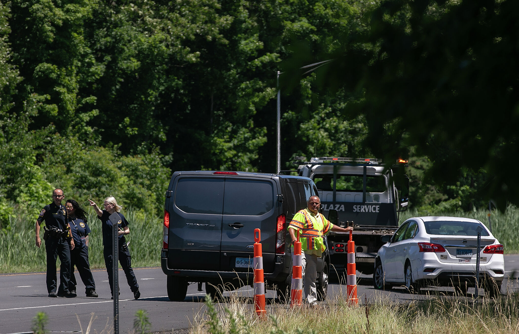 Police Driver charged after DOT worker killed on I91 in Wallingford
