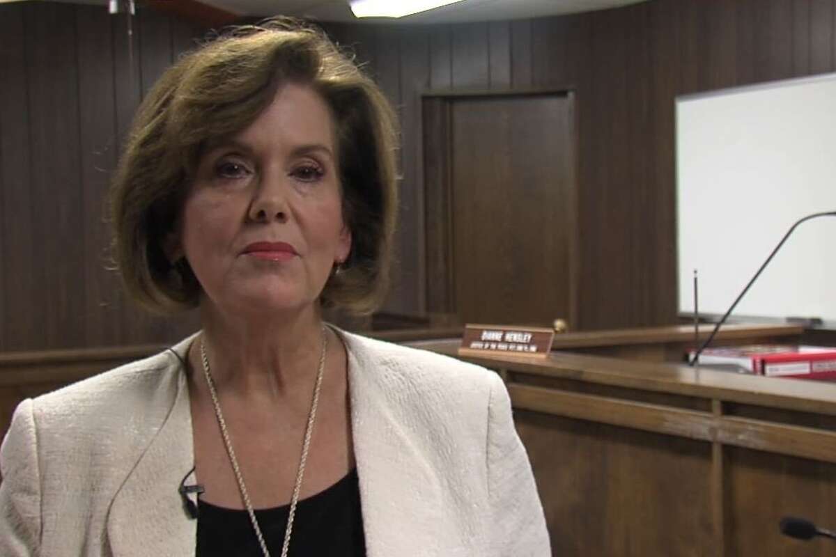 Justice of the Peace Dianne Hensley, of McLennan County. Photo courtesy KXXV-TV, Waco.