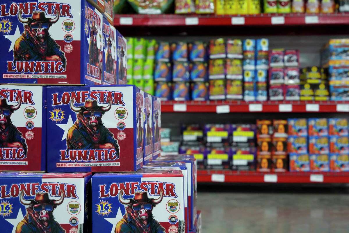 The Last Stand Fireworks opening a 6,000 square foot operation on Lake Conroe Friday, June 28, 2024 in Montgomery. Owner Bonnie Fallin has been selling fireworks for 20 years and this store is her first store.