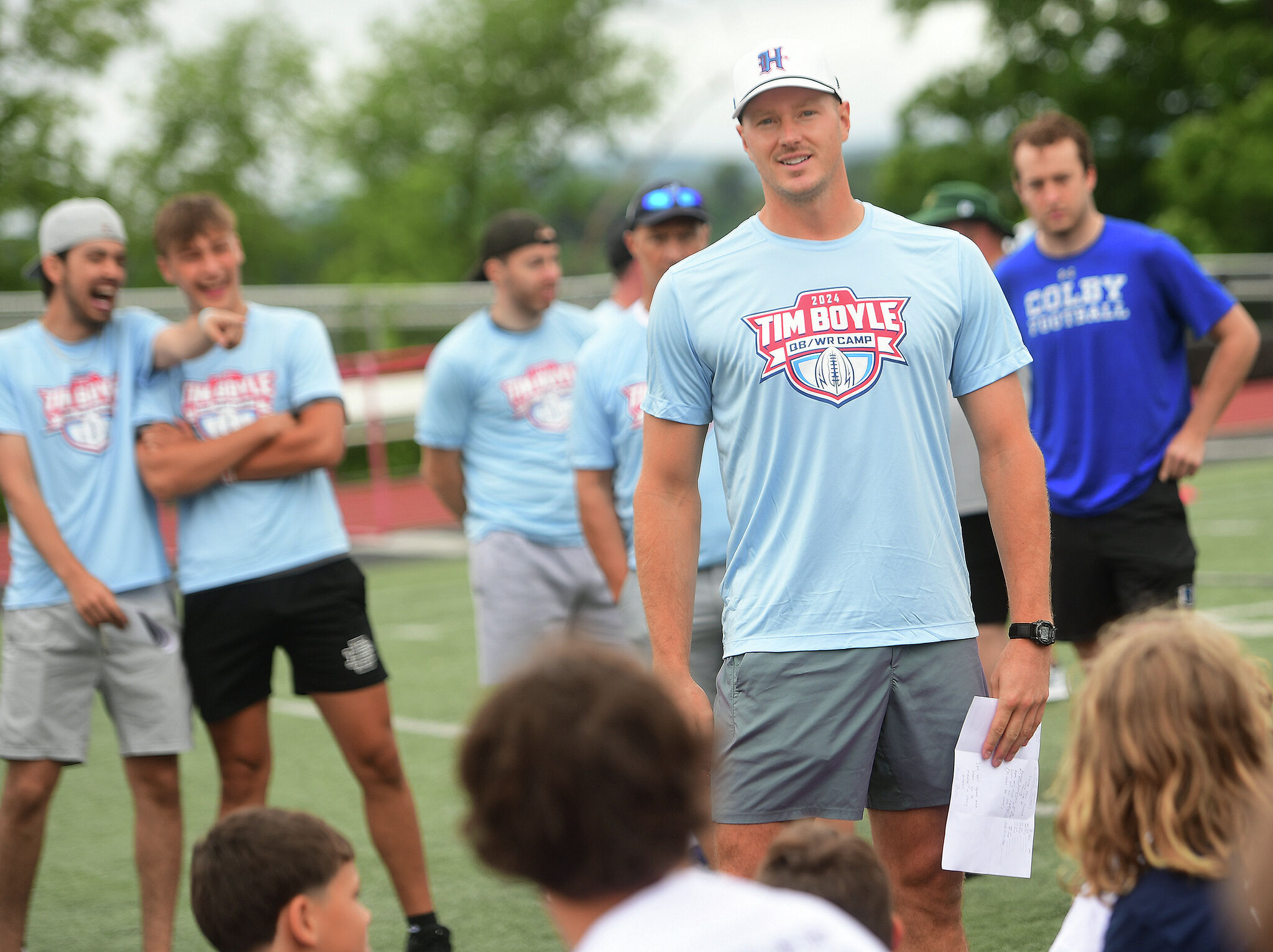 NFL quarterbacks Boyle and Levis return to their shared roots in Connecticut