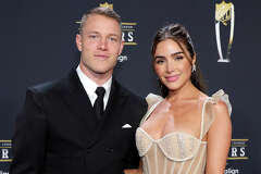 49ers' Christian McCaffrey and model Olivia Culpo wed in Rhode ...