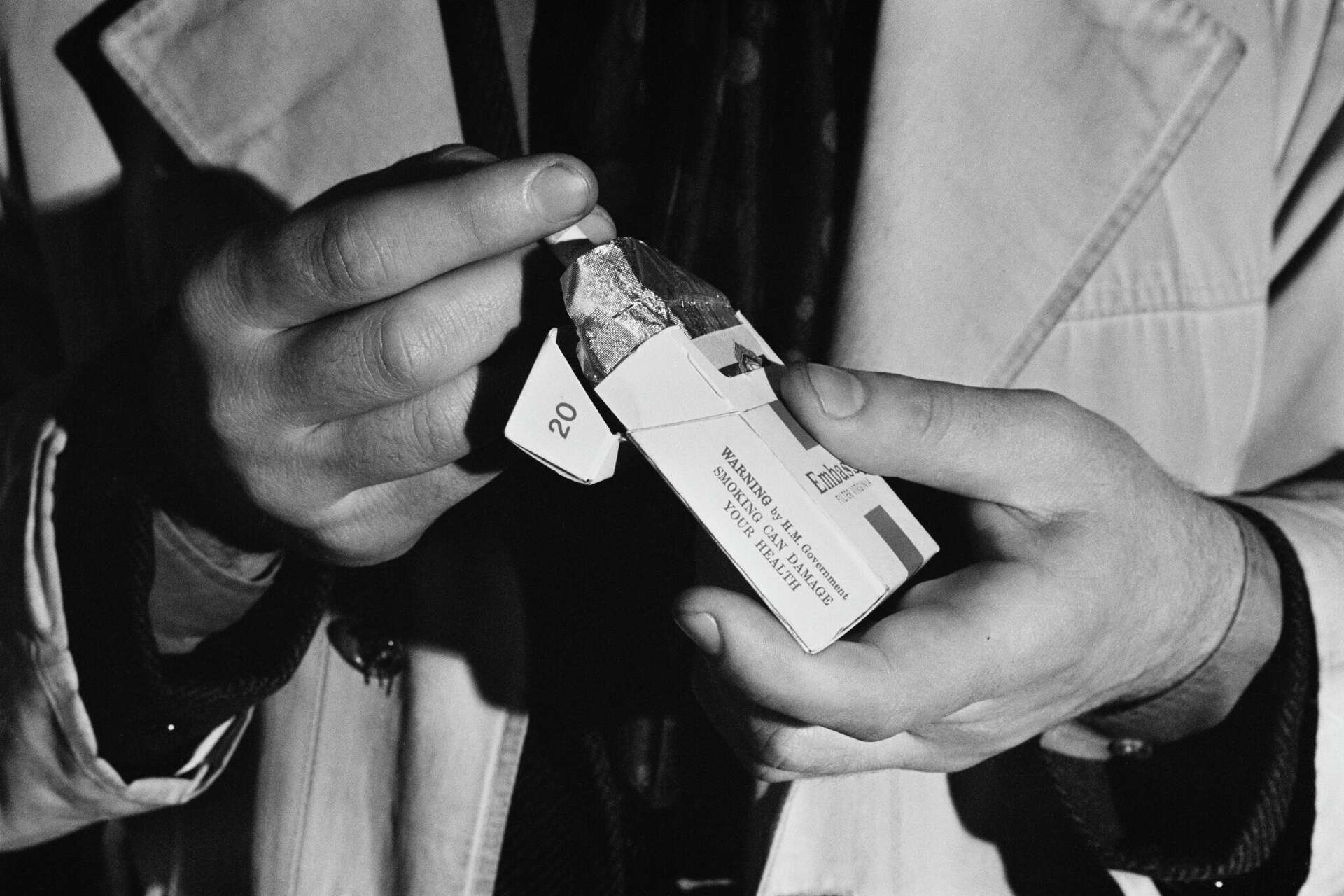 gofundme need a pack of cigarettes Leon Hale in 1974: Money from not smoking burning hole in pocket