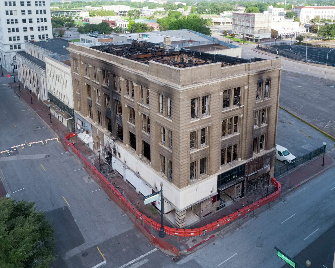 Beaumont's Gilbert Building fire timeline, image size:1082x865