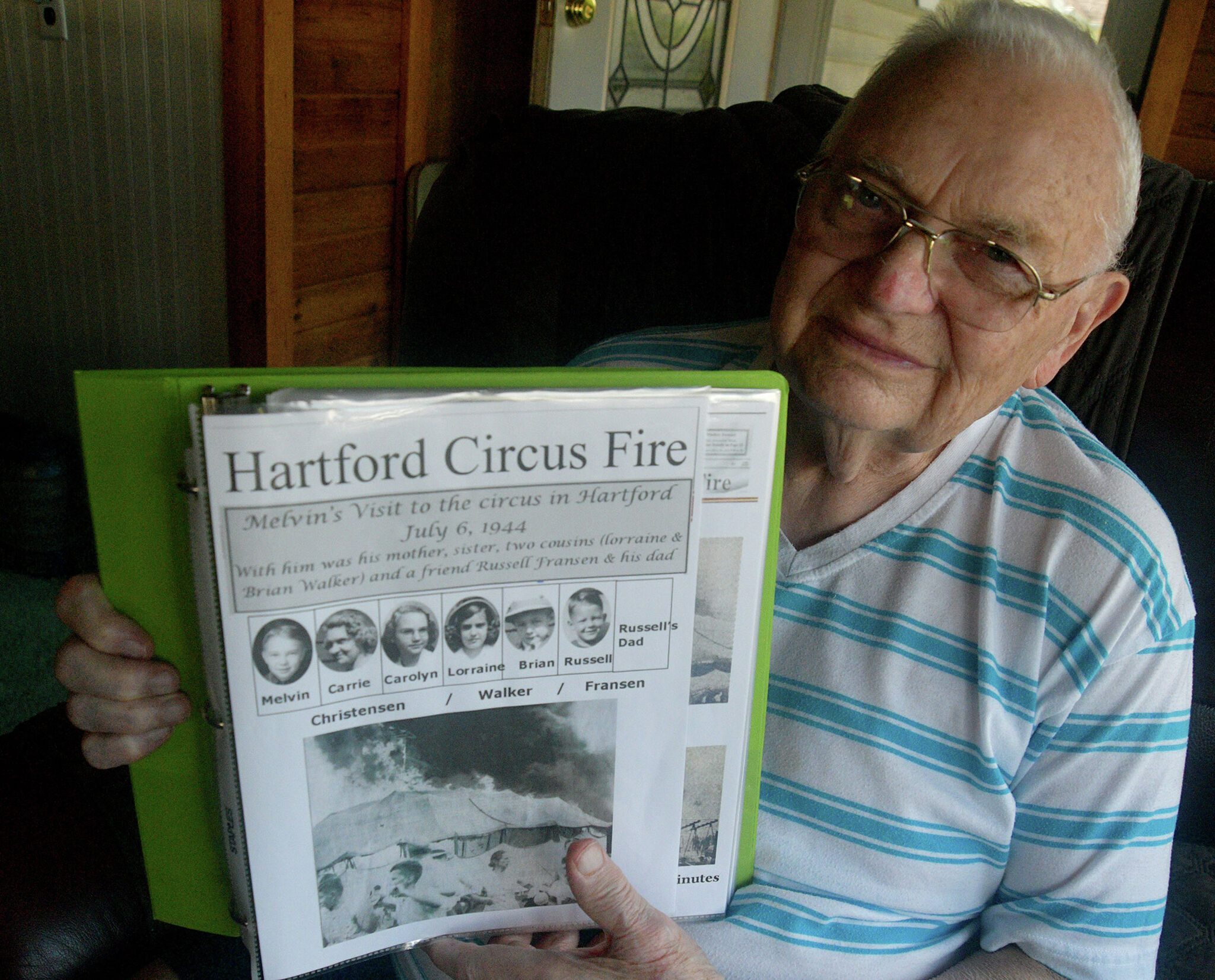 Hartford circus fire survivor reflects on tragedy 80 years later