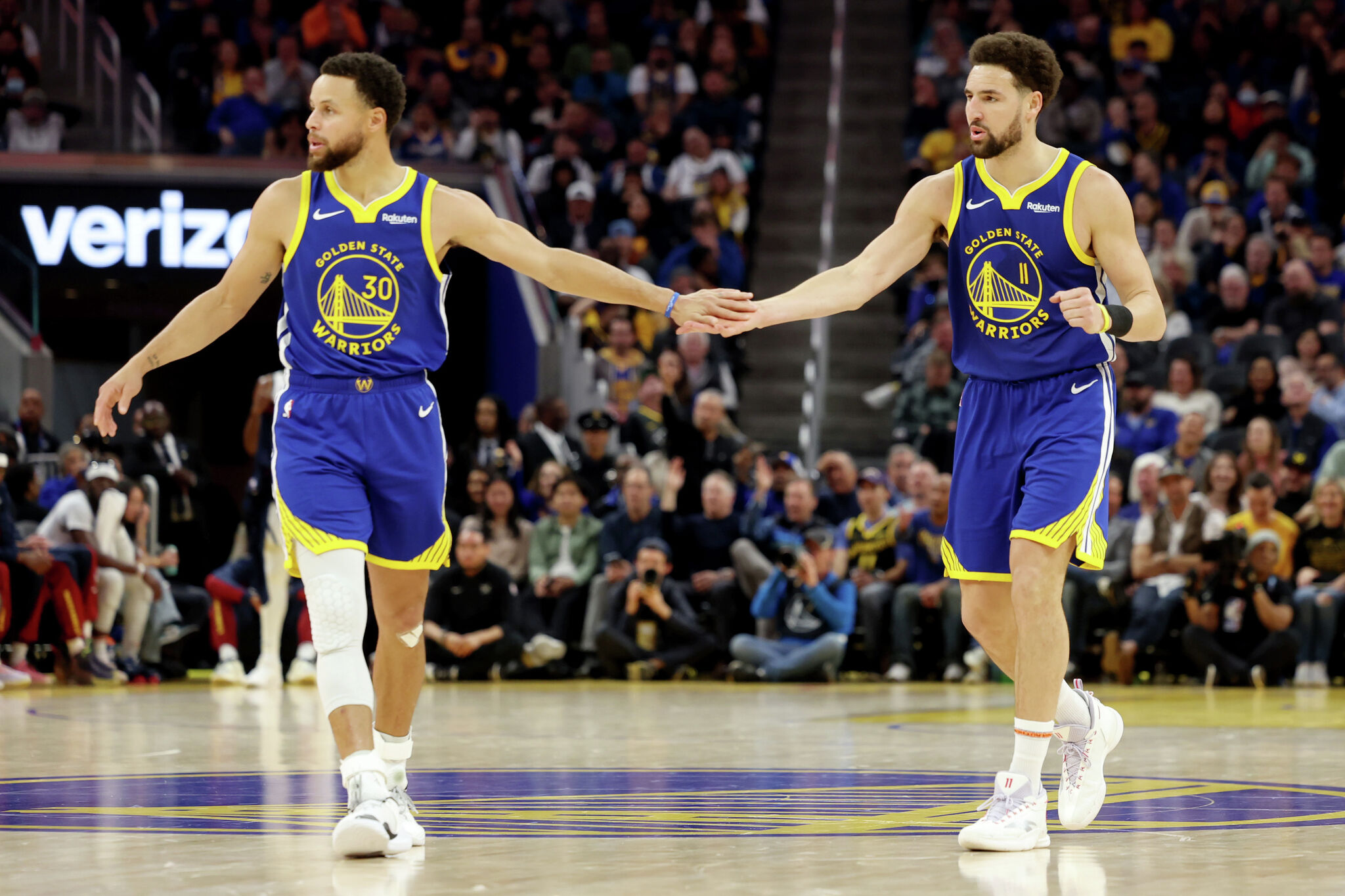 Steph Curry Posts 30 Photo Tribute To Klay Thompson