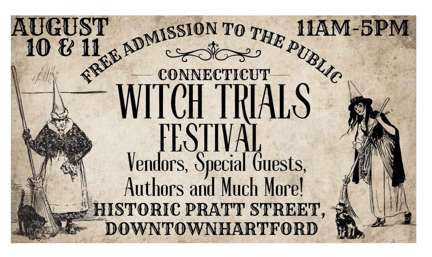 Hartford to host the first Connecticut Witch Trials Festival in August