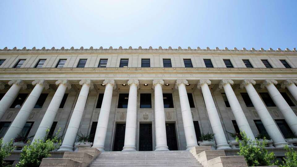 Texas A&M administration building on Wednesday, July 3, 2024, in College Station.