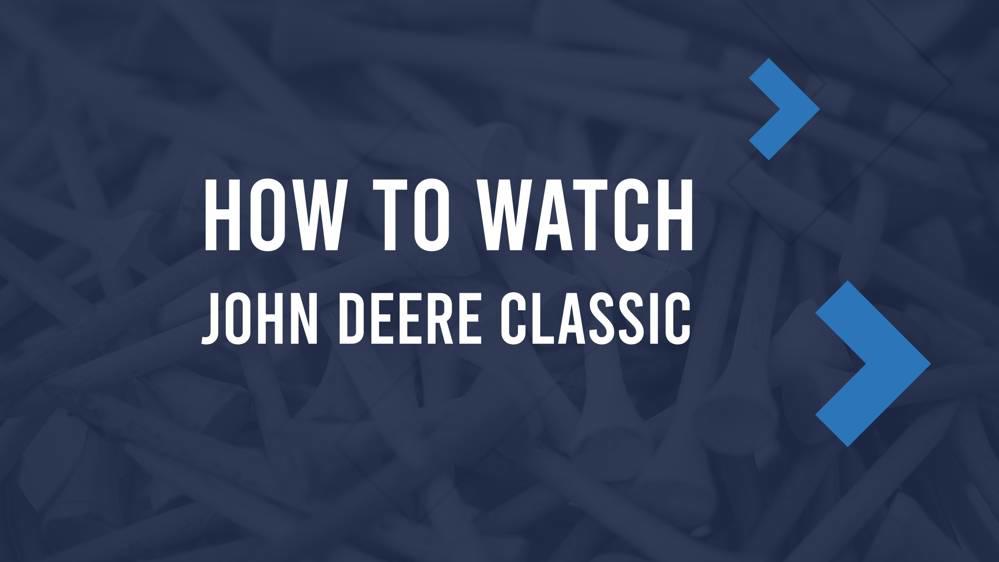 John Deere Classic Friday TV Schedule, How to Live Stream & Tee Times