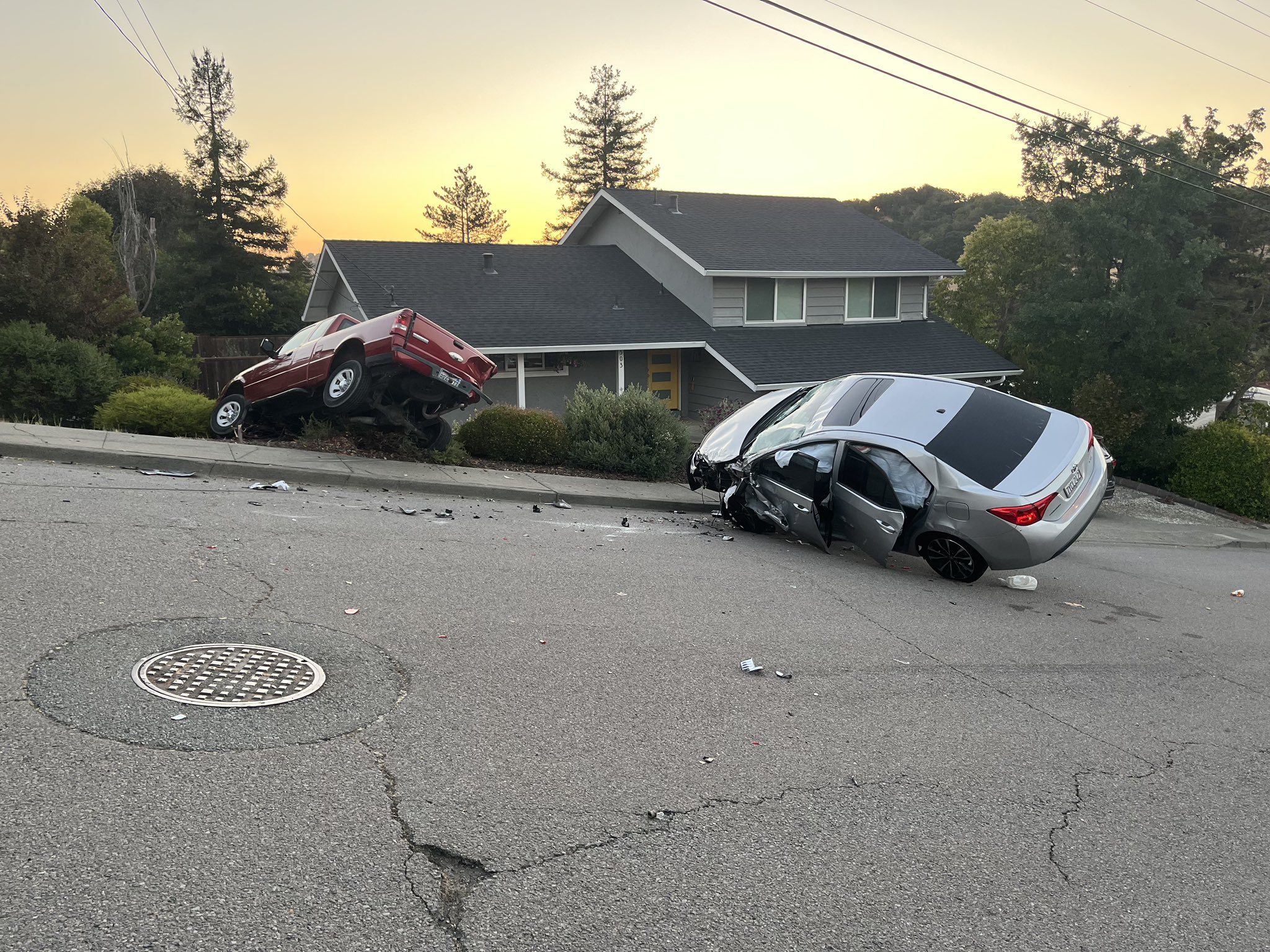 San Rafael police: DUI driver arrested after striking parked cars