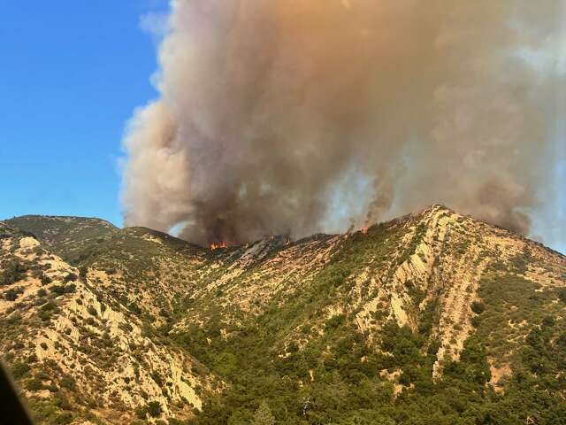 Wildfire in Santa Barbara County threatens Neverland Ranch