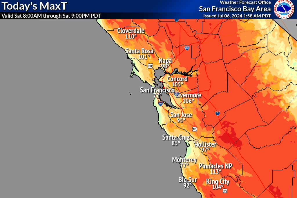 California Heat Wave: More Triple-digit Temperatures Expected Saturday