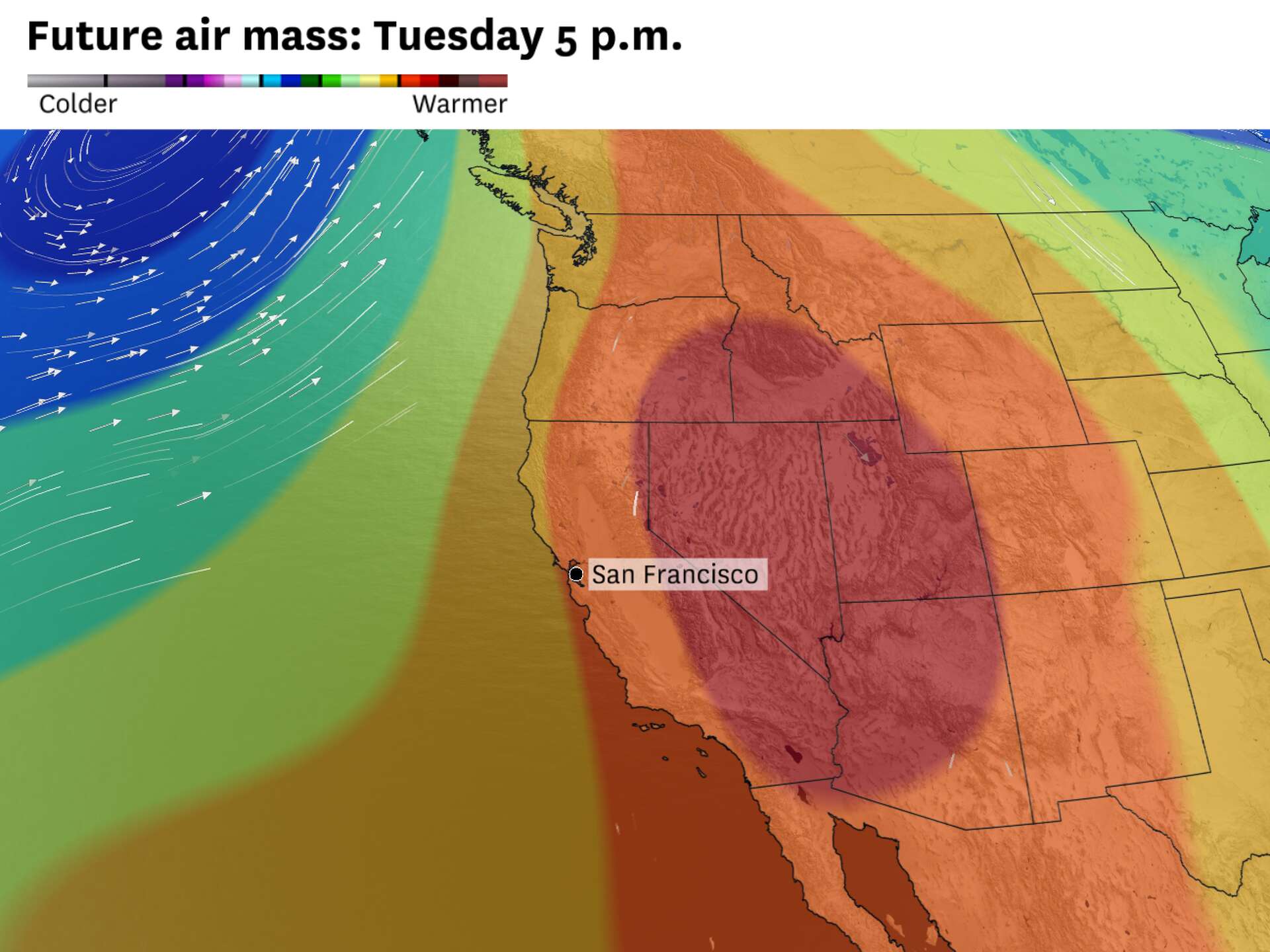 California heat dome shifts, cooler temps coming to these areas