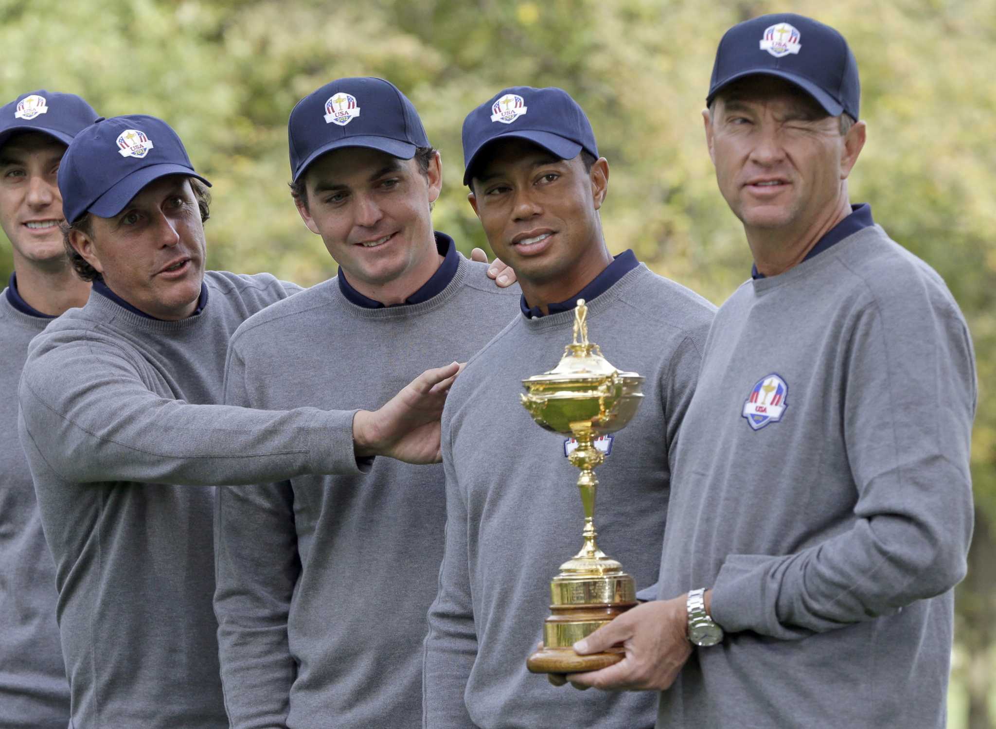 Keegan Bradley appointed US Ryder Cup captain after Tiger Woods turns