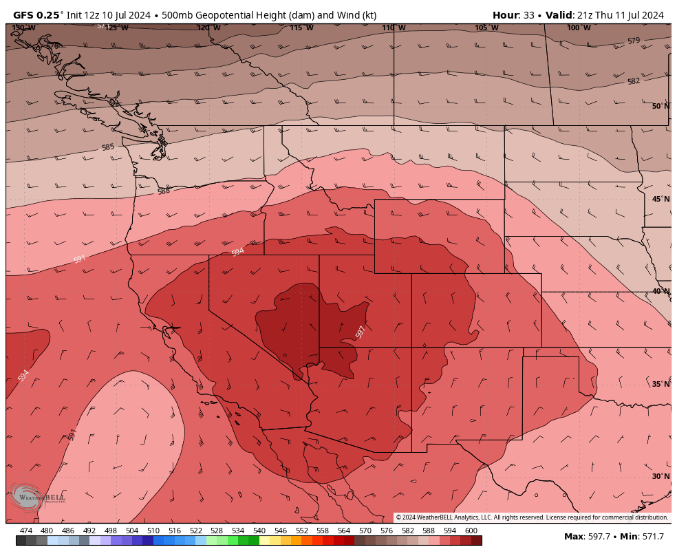 Heat dome staying away from South Texas. Here’s when it returns.