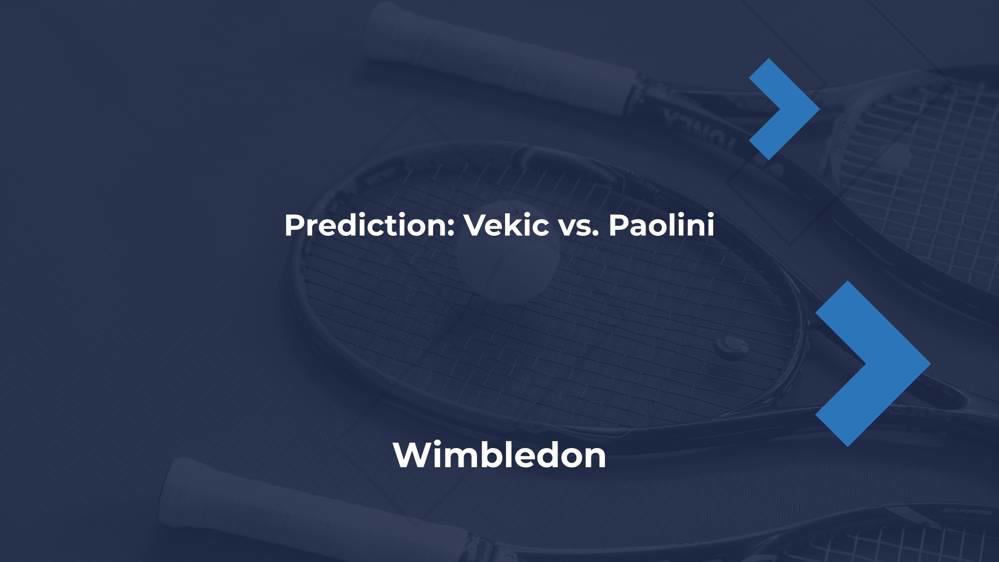 Wimbledon 2024 Vekic vs. Paolini Prediction