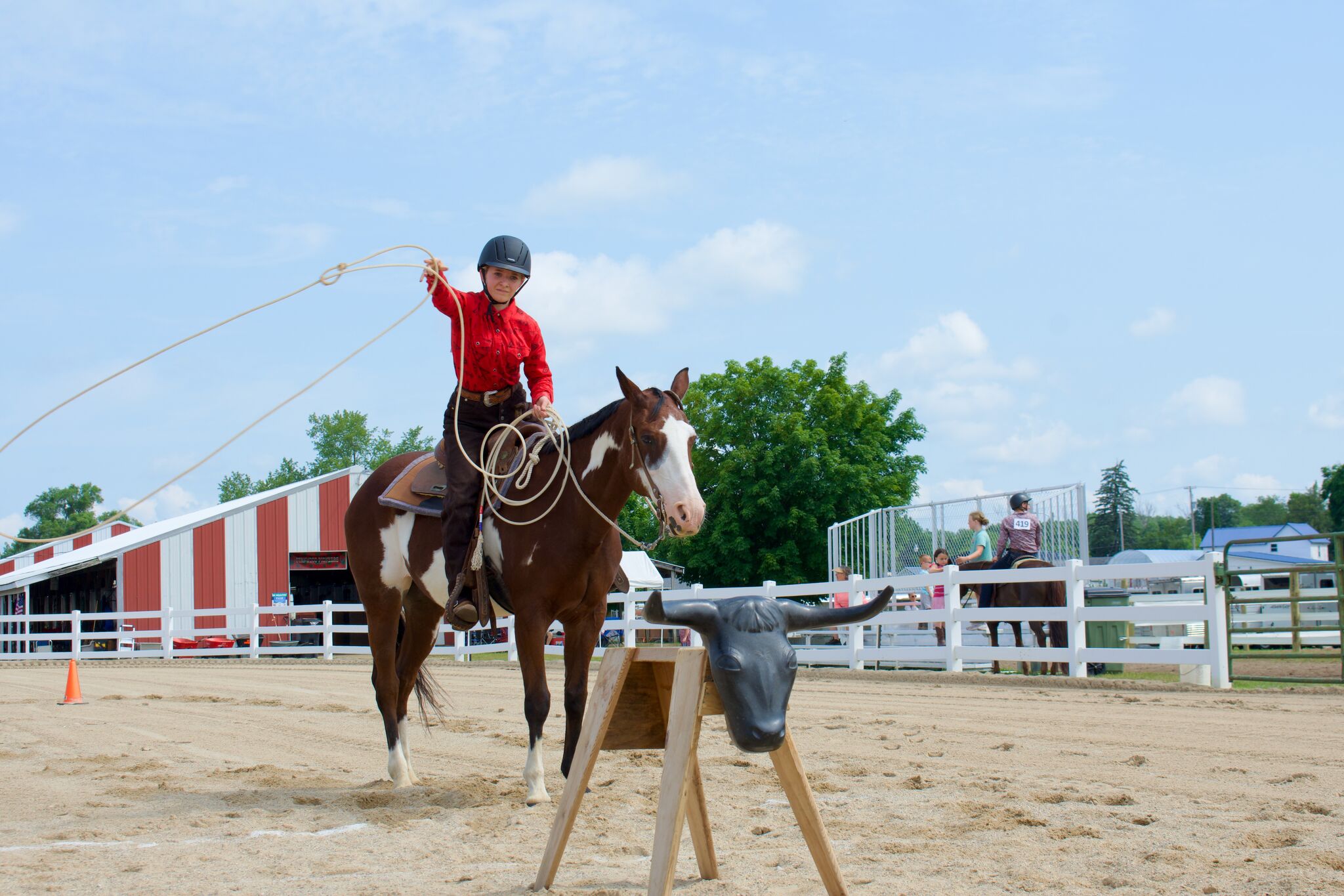 Goat and horse roping featured at Mecosta County Fair in Big Rapids