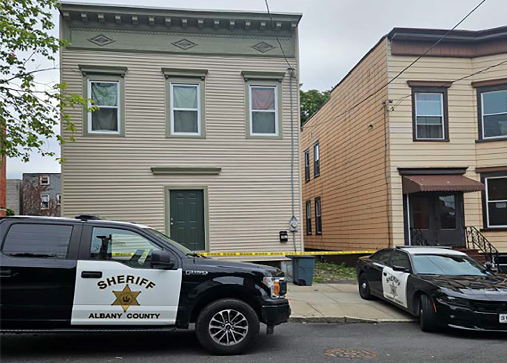 Sheriff 42yearold jailed after body found in Albany home