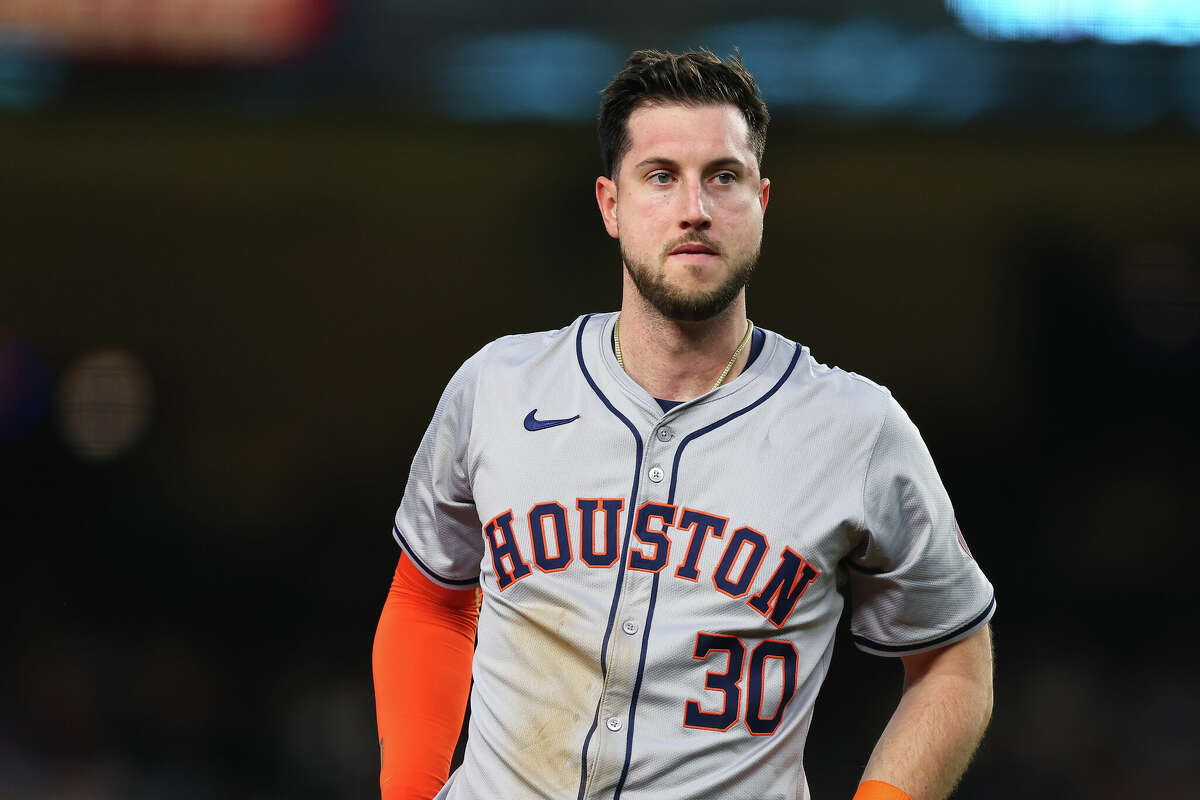 Kyle Tucker #30 of the Houston Astrosduring the game against the New York Yankeeson May 7, 2024 at Yankee Stadium in the Bronx, New York. 