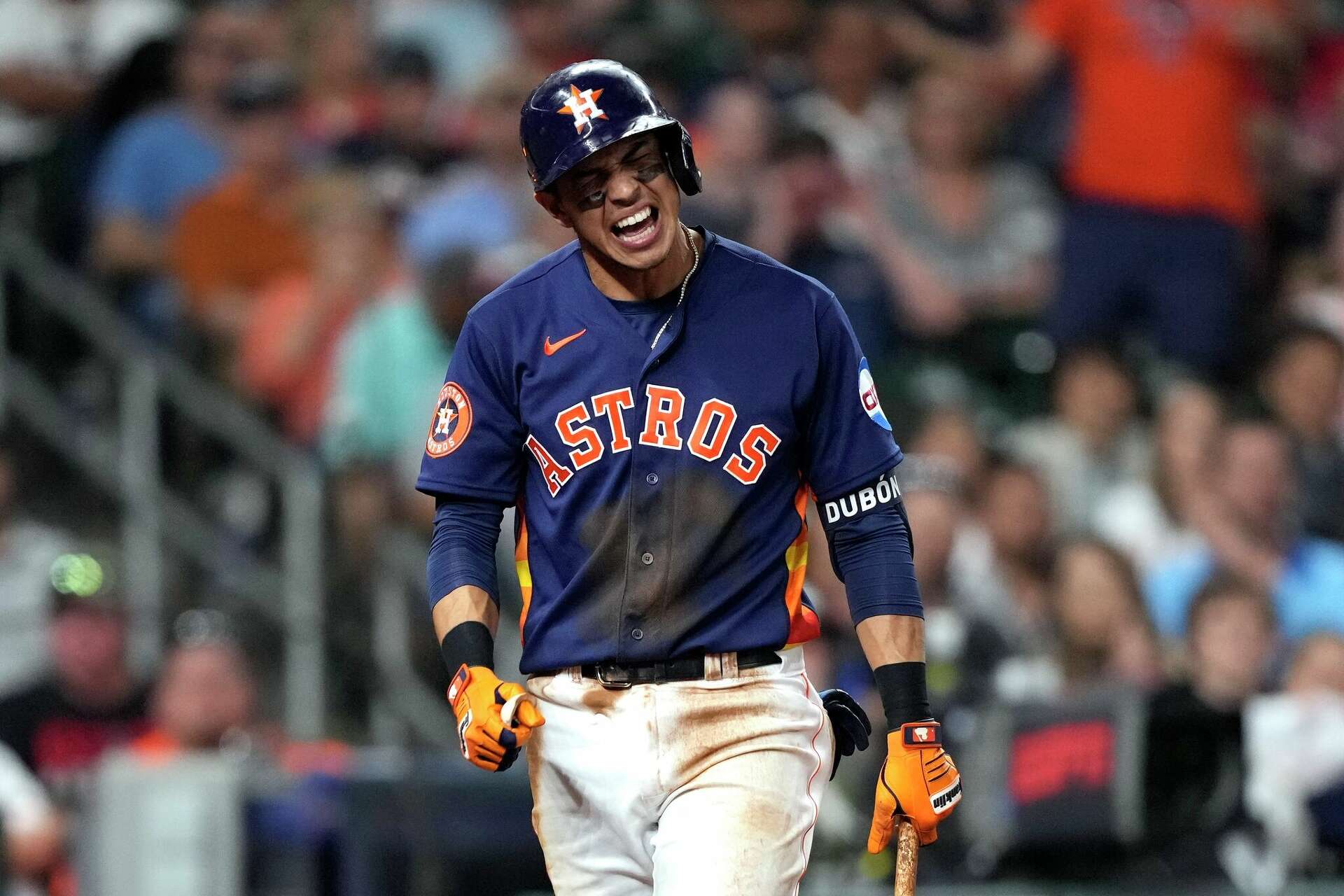Astros' Mauricio Dubón ejected after key controversial call