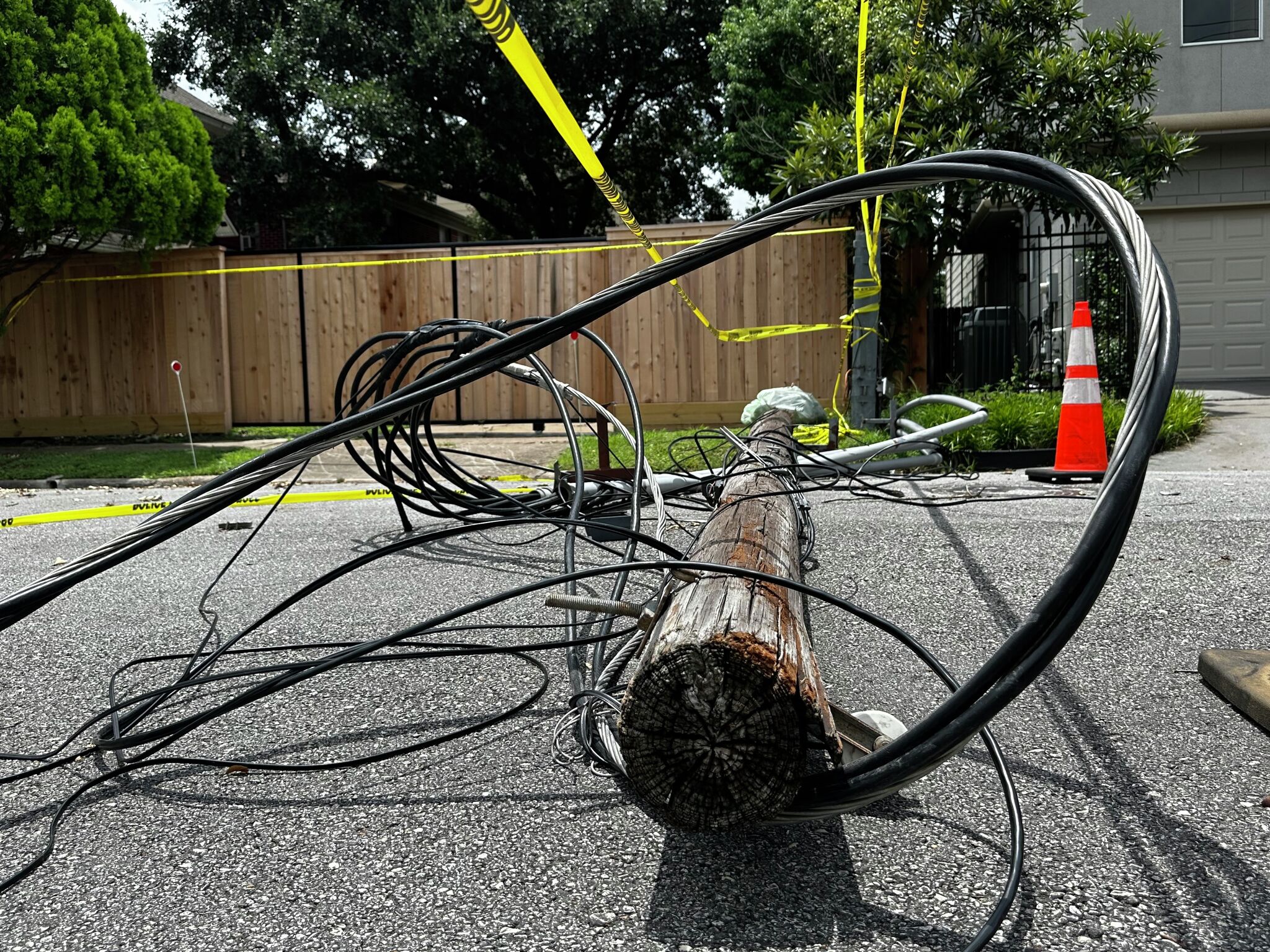 Downed power lines cause fires in Texas. Where is CenterPoint?