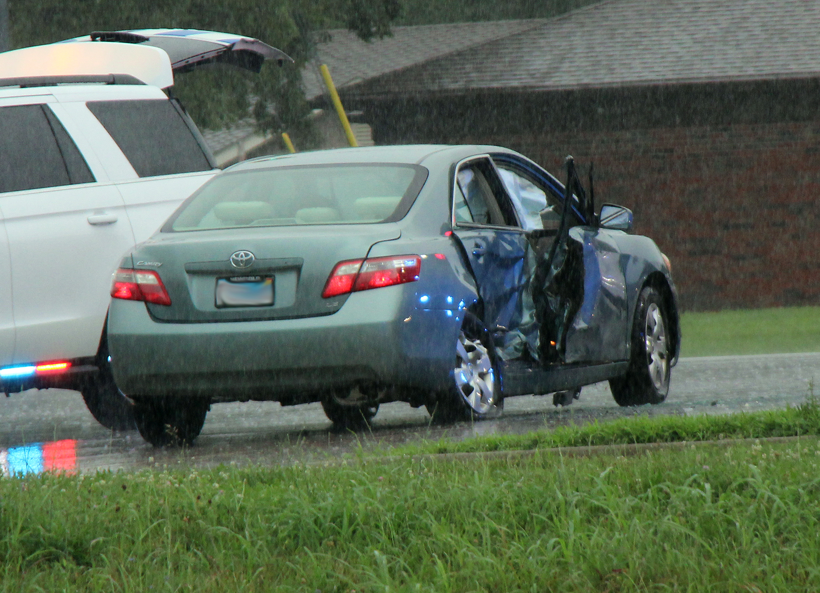 One taken to hospital after car crash in Edwardsville IL