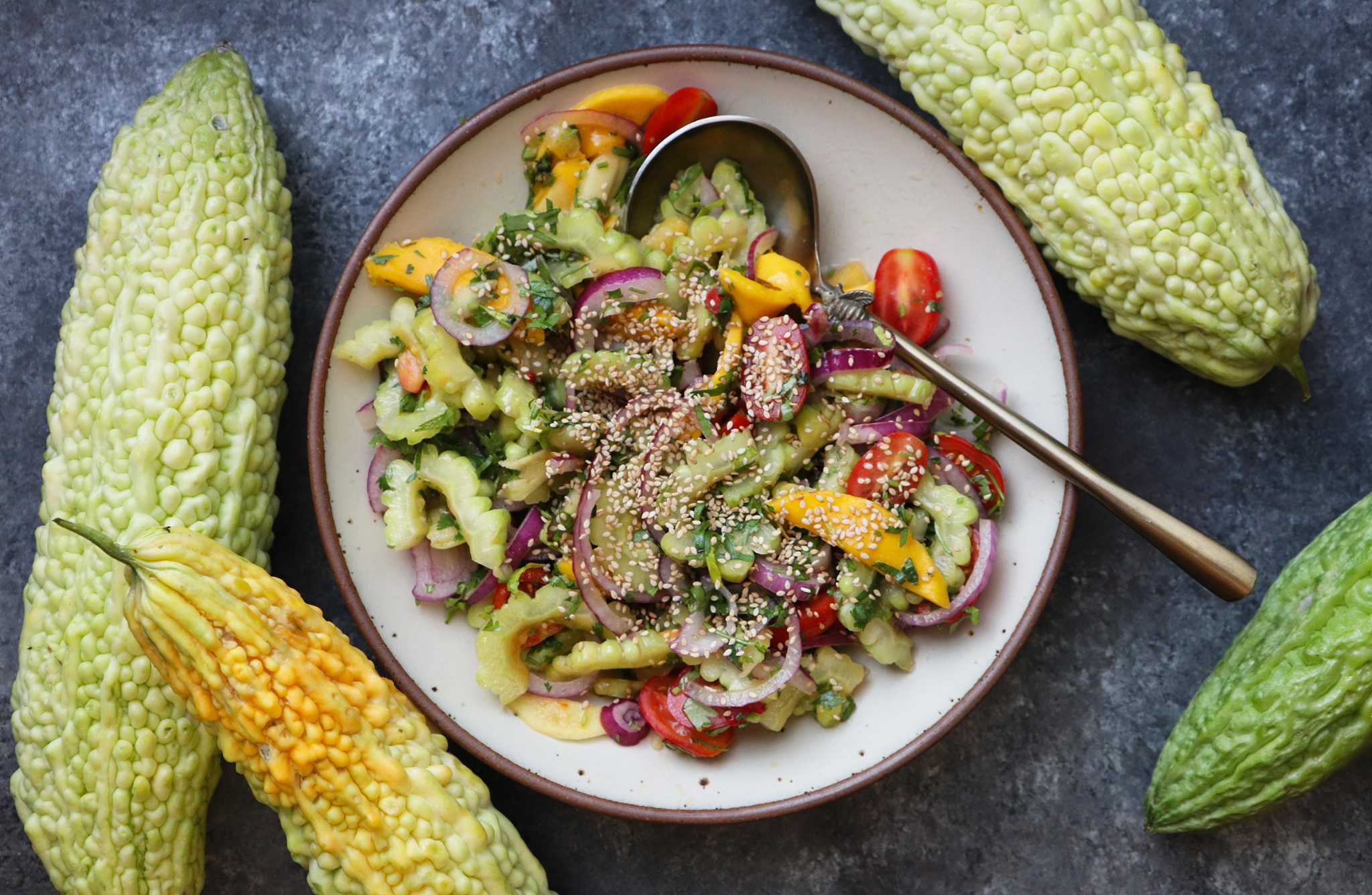 Recipe: Easy Chinese bitter melon salad