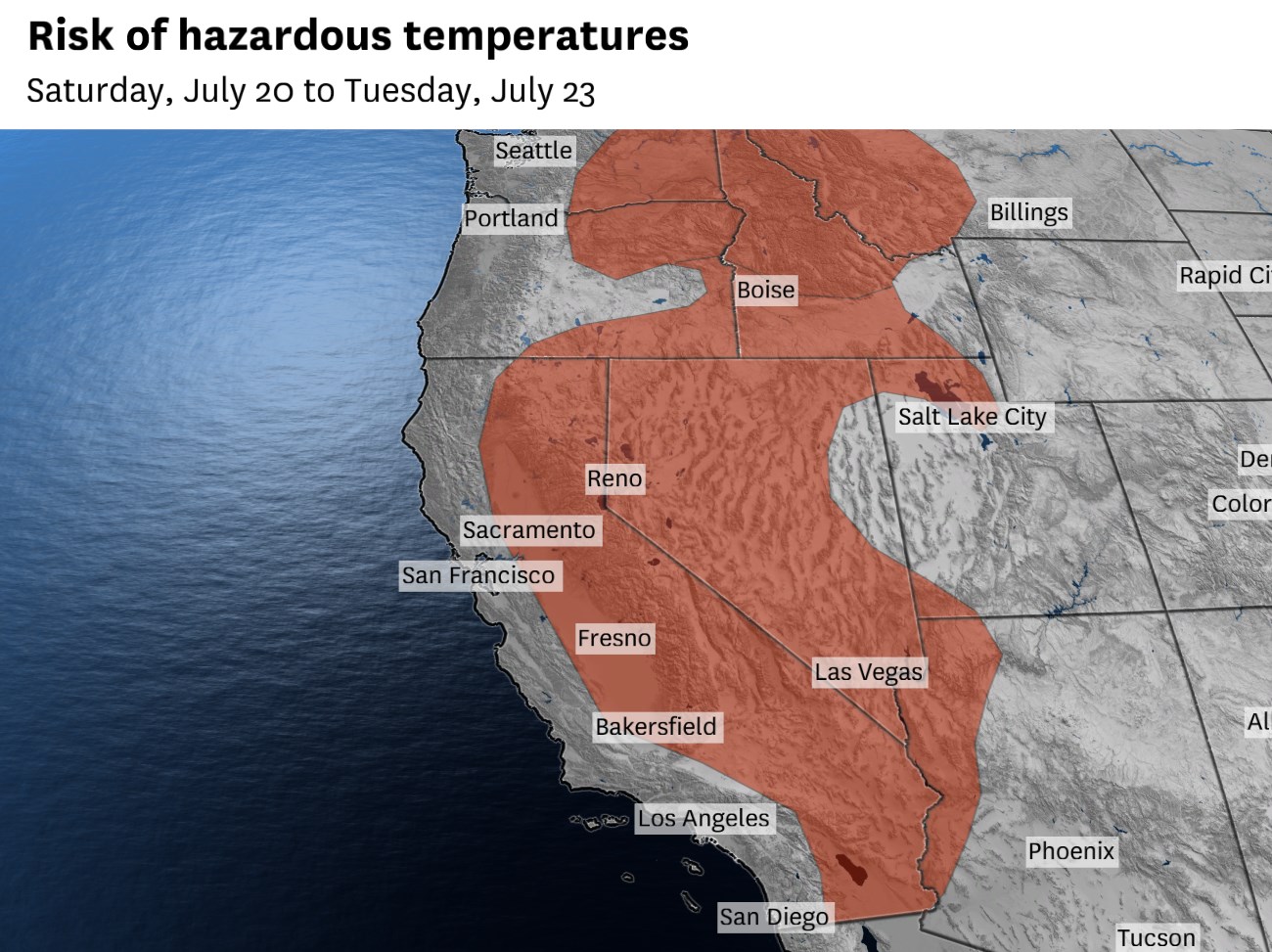 Northern California to see warm temps. Here’s how hot it will get