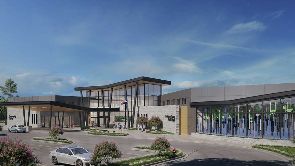 Howard Hughes and Montgomery County's Precinct 3 office broke ground on a $16.5 million project to revitalize the Grogan's Mill Village Center in The Woodlands July 15.