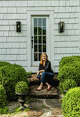 Christine Adams lives in an antique mill house in New Preston, photographed July 3, 2024.