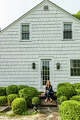 Christine Adams lives in an antique mill house in New Preston, photographed July 3, 2024.