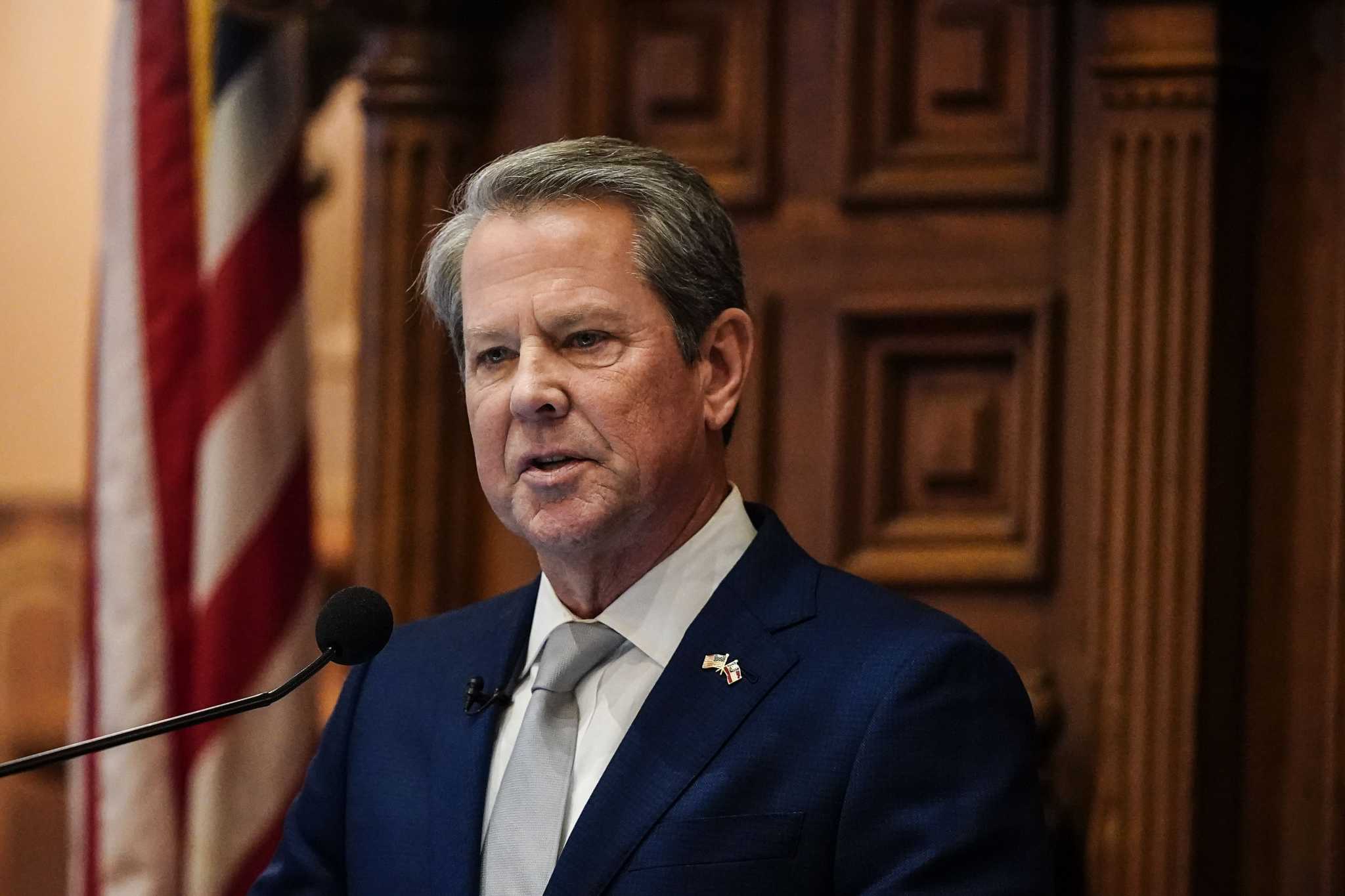 Georgia Democrats Sue Gov. Kemp Over Campaign Finance Law