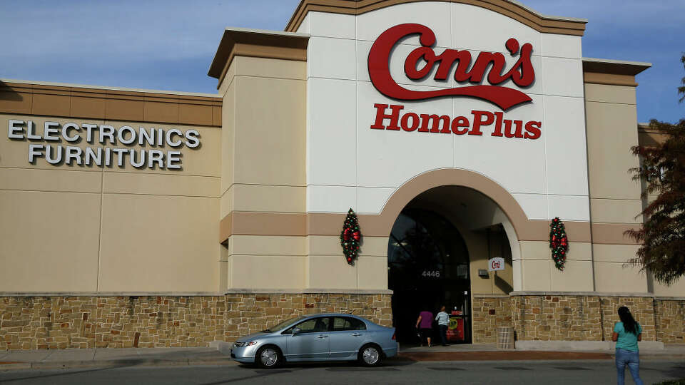 The Conn's HomePlus store in the 4400 block of North Freeway Tuesday, Dec. 9, 2014, in Houston. ( James Nielsen / Houston Chronicle ) (Photo by James Nielsen/Houston Chronicle via Getty Images)