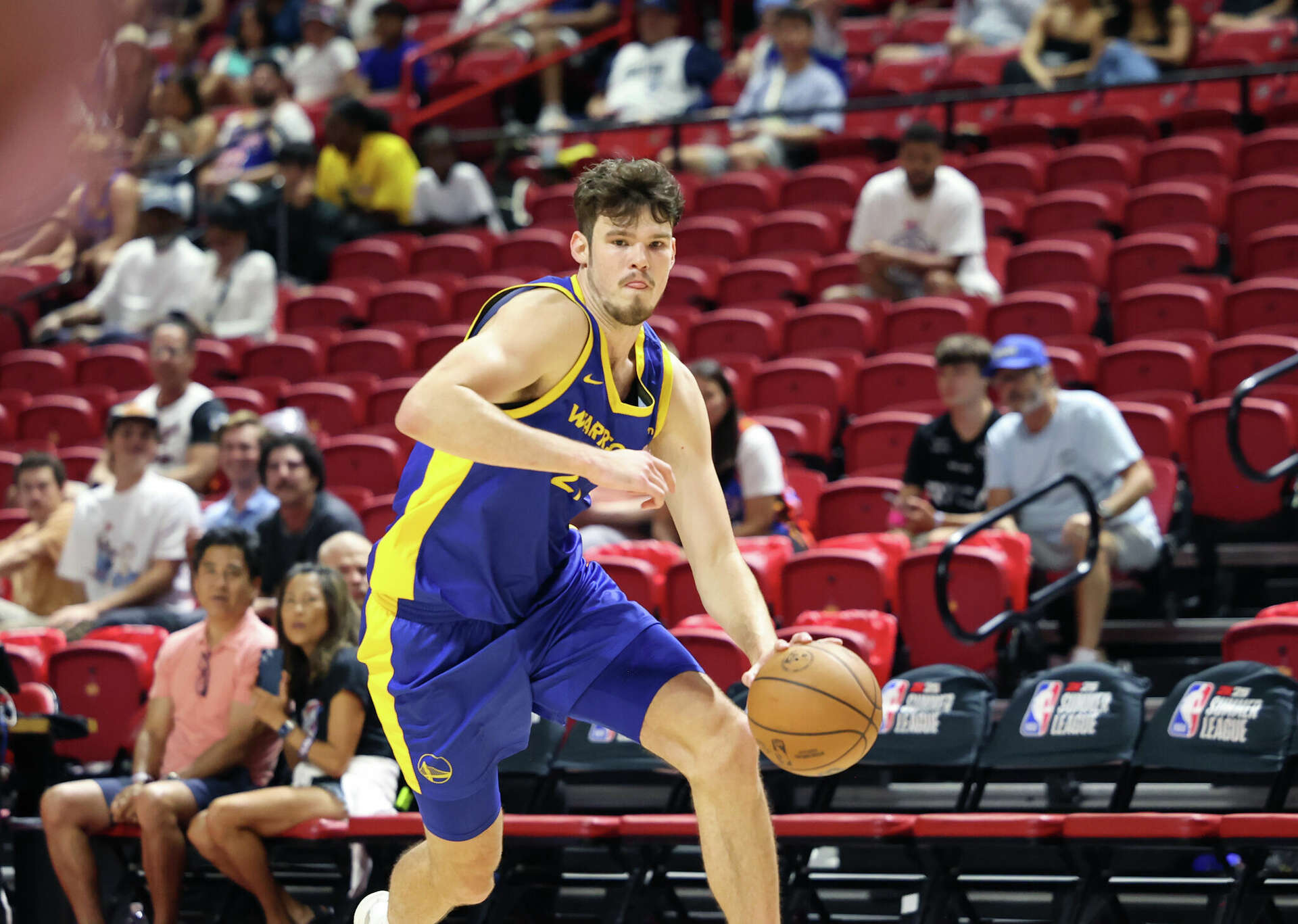 Quinten Post impresses in debut as Warriors reach summer league semis