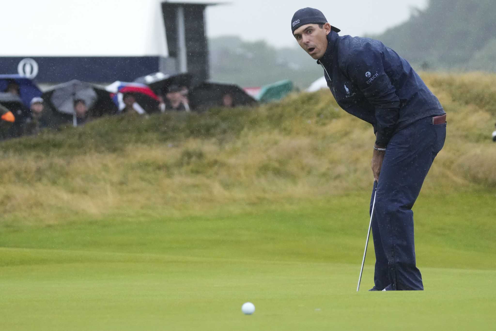 Horschel Leads British Open at Royal Troon