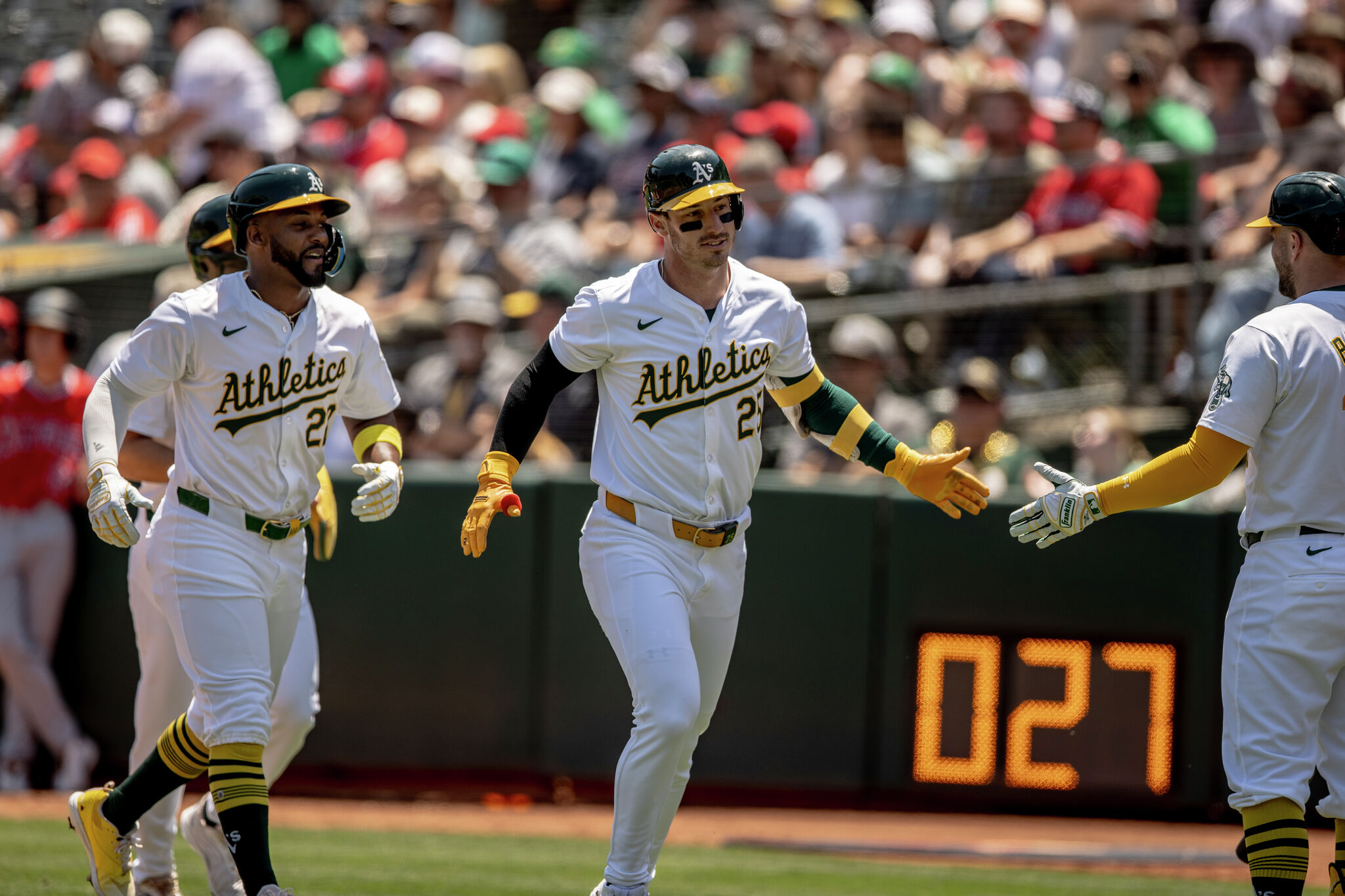 Oakland Athletics Defeat Los Angeles Angels 8-2